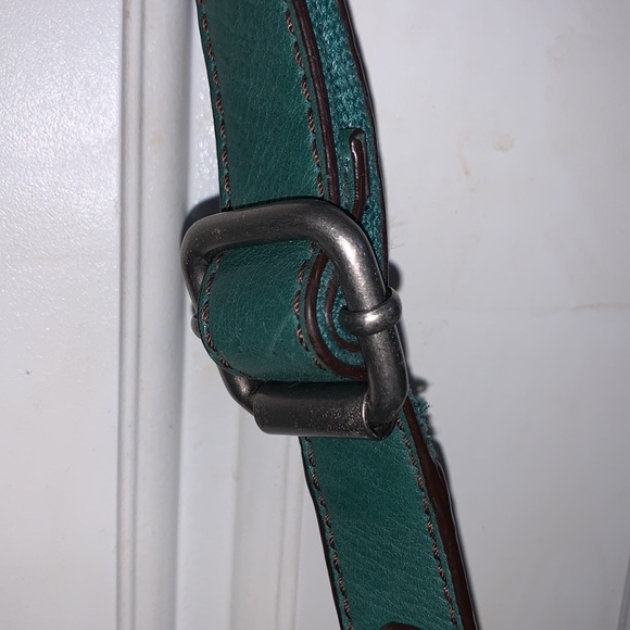 Fossil leather green purse - Picture 8 of 9